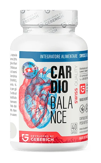 CardioBalance – flacon de gélules à l’aubépine, la canneberge, le cassis, la feuille d’olivier, la coenzyme Q10, l’acide folique et la L-arginine