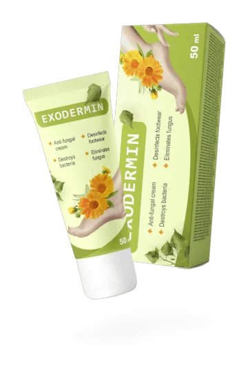 Exodermin – tube de crème 50 ml pour le soin de la peau des pieds et du contour des ongles