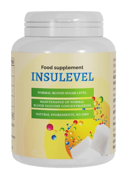 InsuLevel – flacon de gélules, complément alimentaire à prendre après le repas, catégorie glycémie et métabolisme