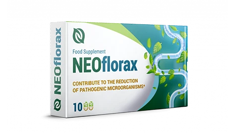 Étui de Neoflorax, complément alimentaire de 10 gélules aux plantes