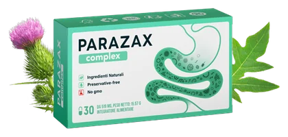 Parazax Complex – boîte de 30 gélules aux graines de lin, feuilles de papaye, bibhitaki et chardon-marie