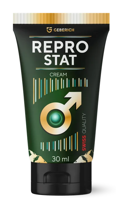 Reprostat – tube de crème de 30 ml, soin de confort masculin à appliquer sur le bas-ventre et le périnée