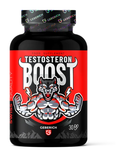 Testosteron Boost – boîte de 30 gélules au saw palmetto, maca, ginseng et épilobe pour le tonus masculin