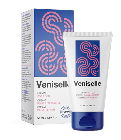 Veniselle – tube de crème 50 ml pour jambes légères au marron d’Inde, à l’ortie, à la camomille et au menthol